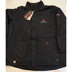 Ariat FR Jacket Coat Mens Black Cat 4 2112 Insulated Workhorse Full Zip NEW 3XL